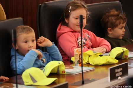 Župana obiskali otroci Vrtca Antona Medveda Kamnik (4)